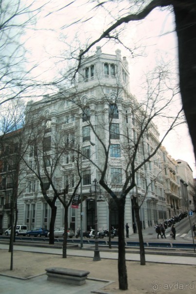 Мадрид из окна автобуса