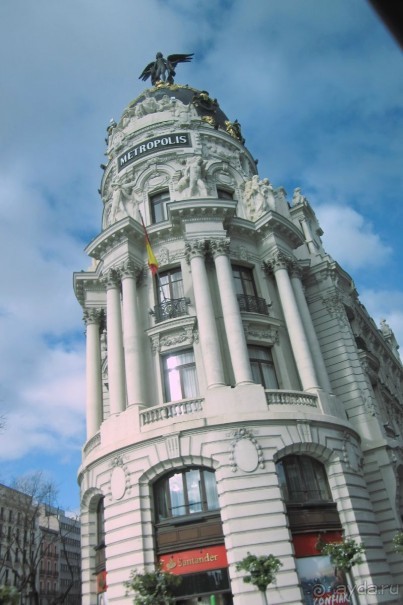 Мадрид из окна автобуса