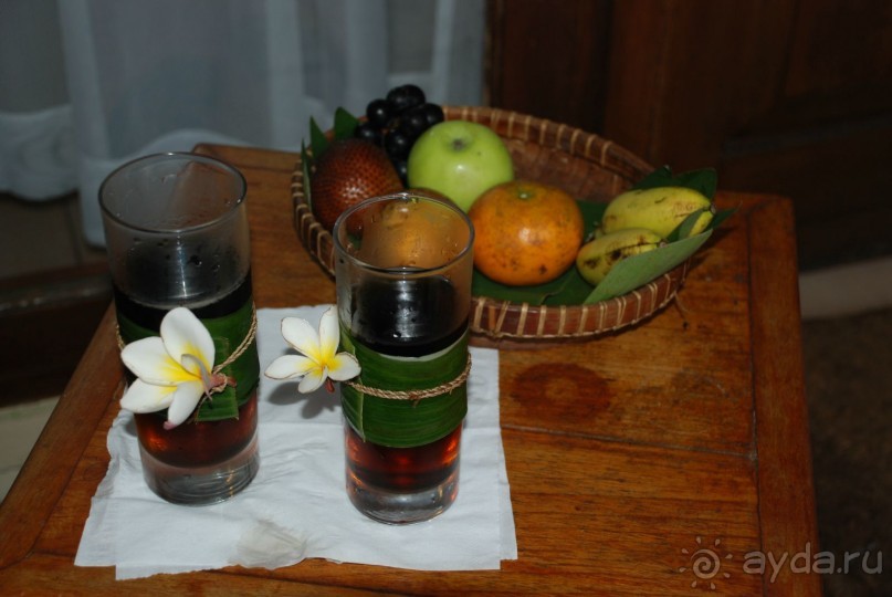 приветствие от отеля