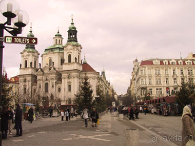 Пражская зима 2002 - путешествие из Канады в Прагу.