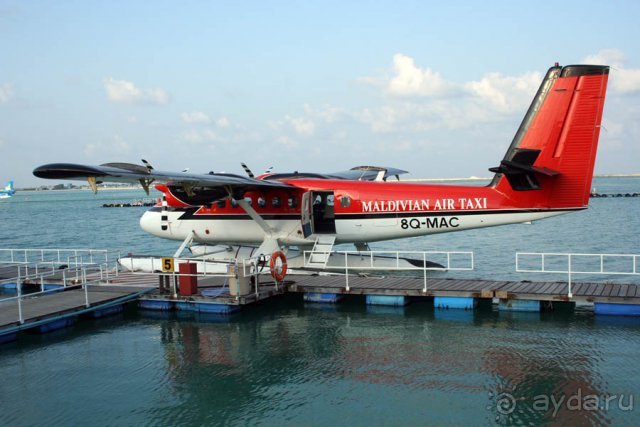Воздушное такси на Мальдивах