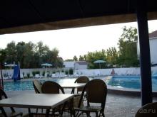 Вид на бассейны