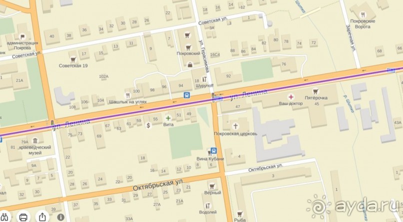 7 пункт описания. Покровская церковь