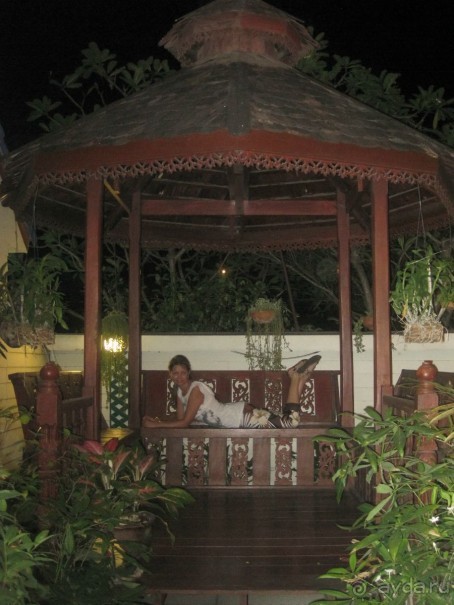 Беседка в отеле. 