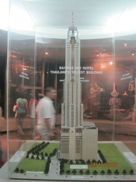 Макет самого высокого отеля в Бангкоке. Мы уже там. 