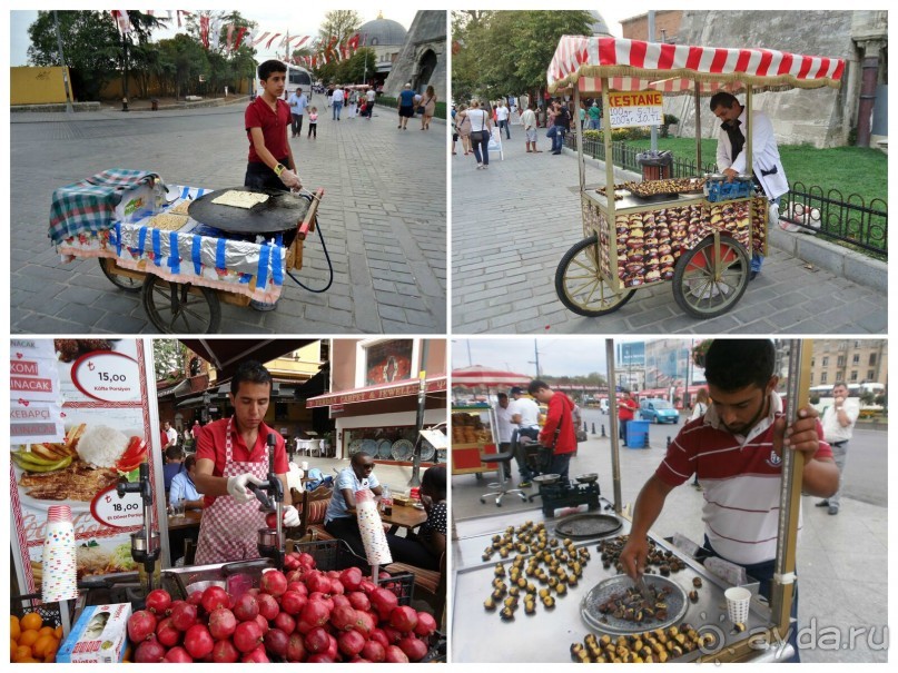 Турция. Стамбул. ЧТО поесть и КАК называется.