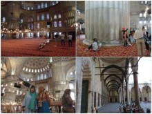 Стамбул. День четвертый.Долмабахче, Крепость Хисары,Султанахмет, Пахлава.