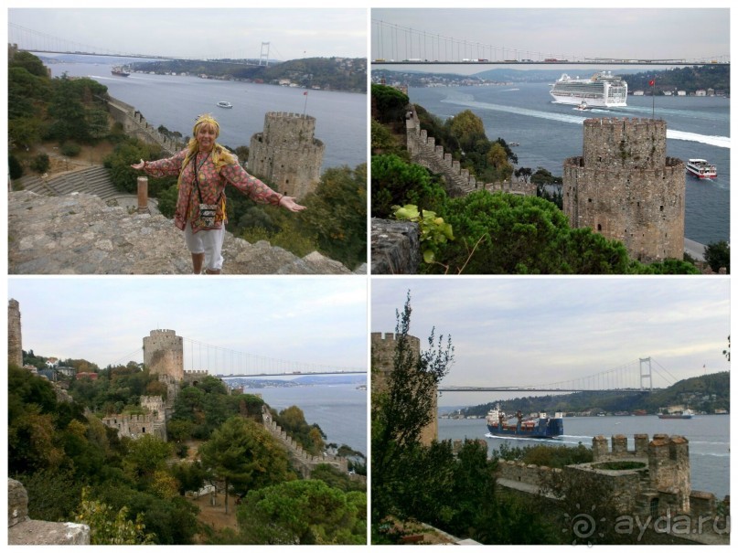 Стамбул. День четвертый.Долмабахче, Крепость Хисары,Султанахмет, Пахлава.