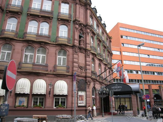 Вид с улицы на Le Meridien Park Hotel, FFM