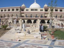 В отеле полным ходом идут строительные работы