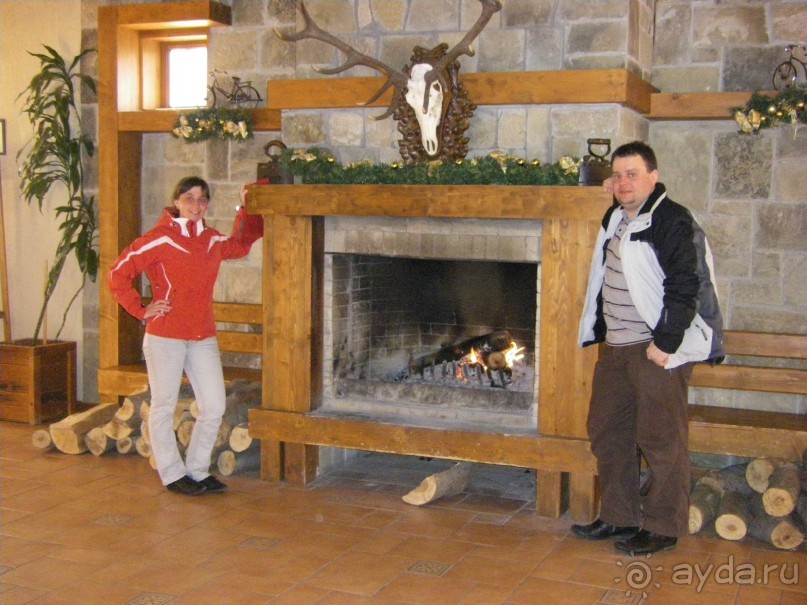 Вид на отель сверху ))