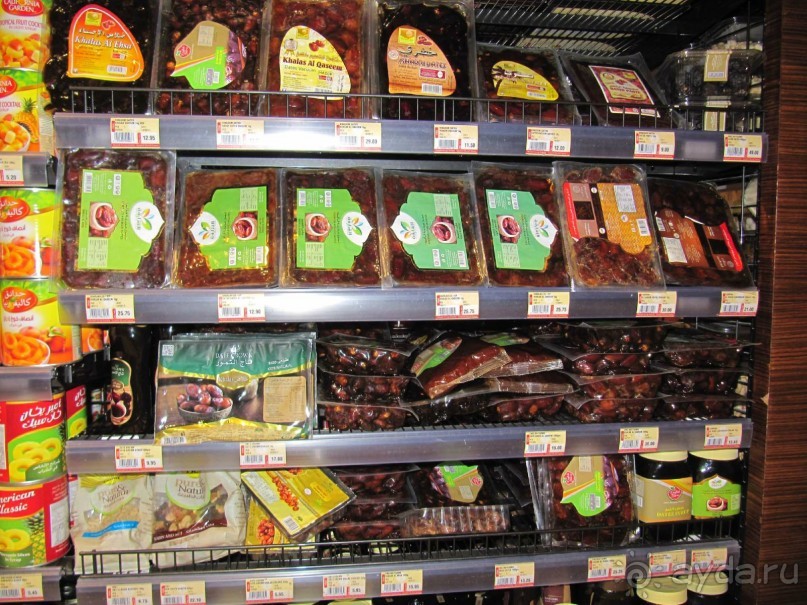 Стоимость фиников в супермаркете