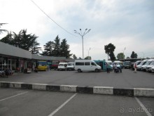 автовокзал в Псоу, Абхазия