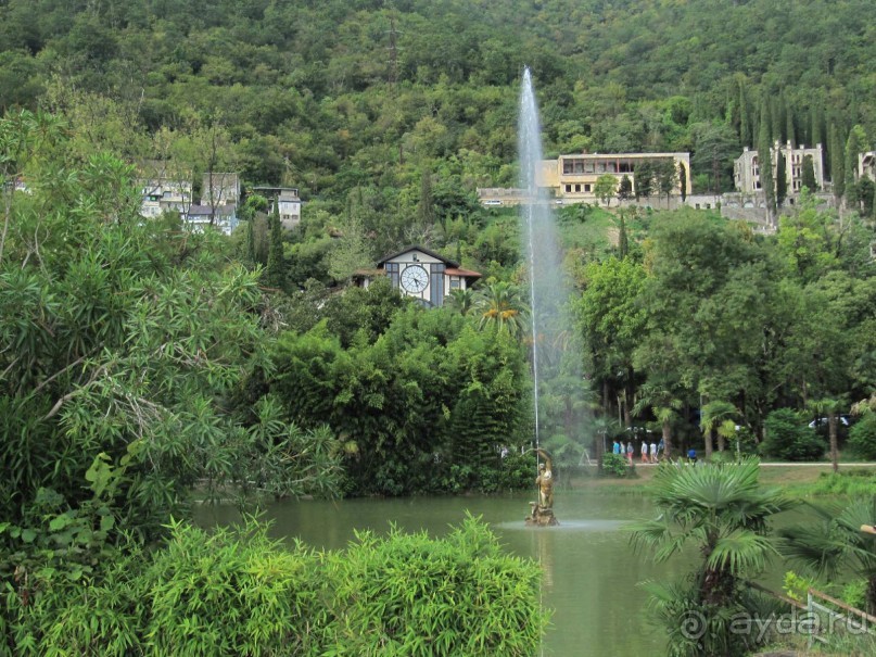 парк старой Гагры 