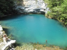 экскурсия, озеро Рица