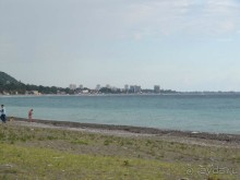 пансионат Энергетик со стороны старой Гагры