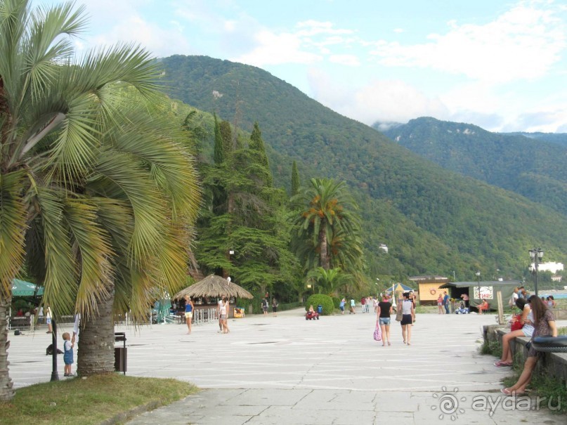 парк старой Гагры 