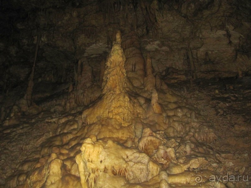 Новый Афон, пещеры