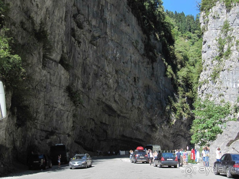 экскурсия, озеро Рица