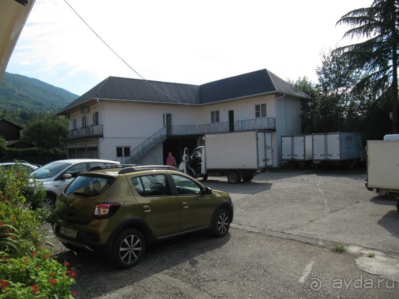 Вид с балкона.