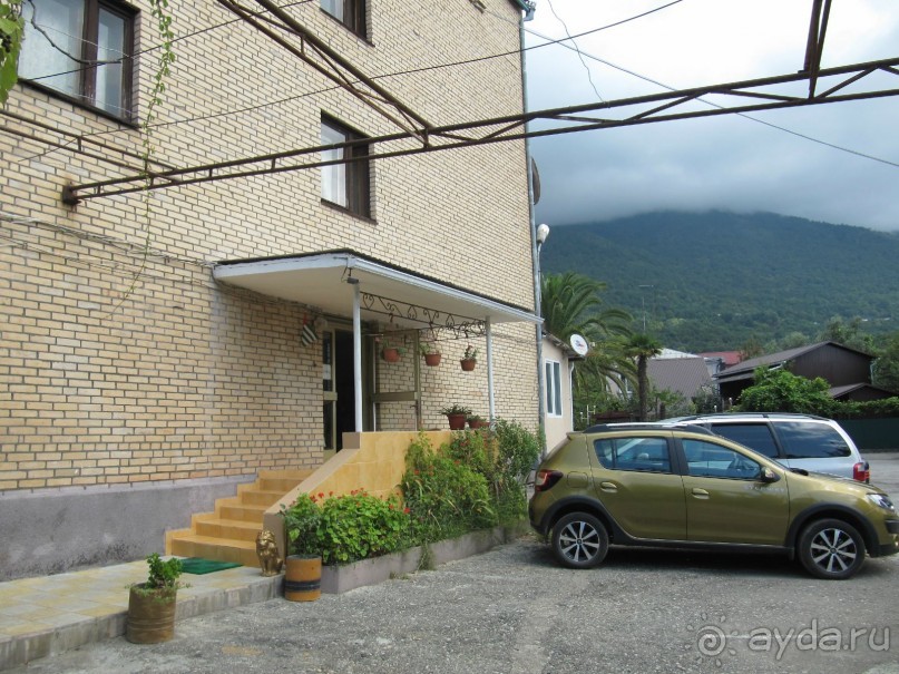 Вид с балкона.