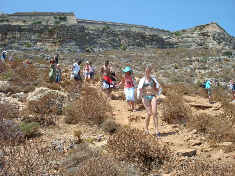 А это уже бухта Балос