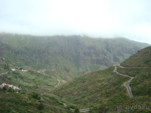 Серпантин - на Тенерифе почти все дороги такие!