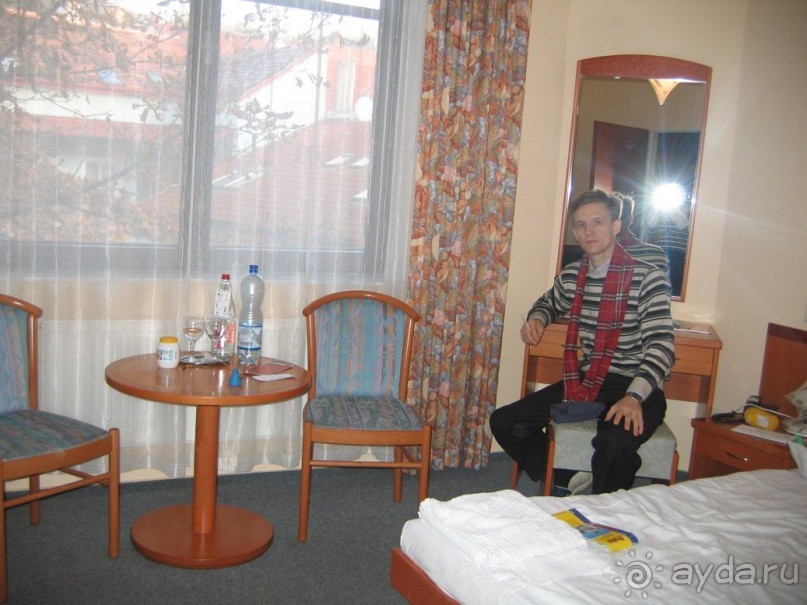 Уютный отель в недорогом районе Праги.