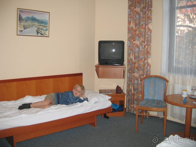 Уютный отель в недорогом районе Праги.