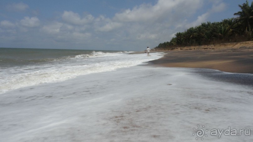 Пляж на берегу Индийского океана