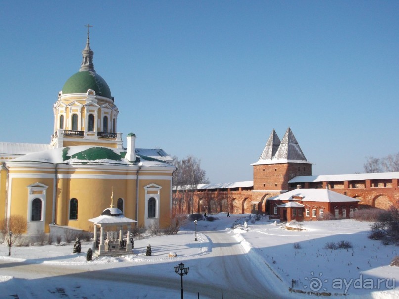 Праздник крещения в Зарайске