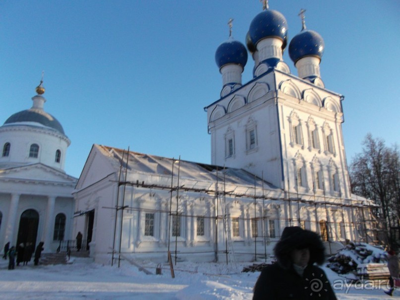 Праздник крещения в Зарайске