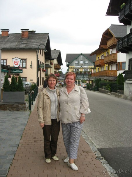 Это мы ещё в Санта Вольфанг.