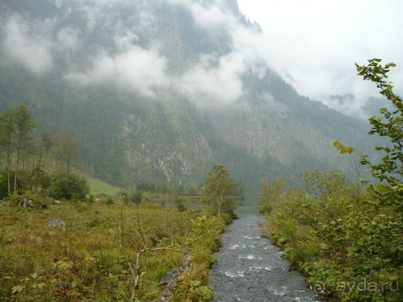 В этой горной речушке течет чистейшая вода, мы даже пробовали ее на вкус