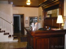 Отель Römerhof. Рецепшен.