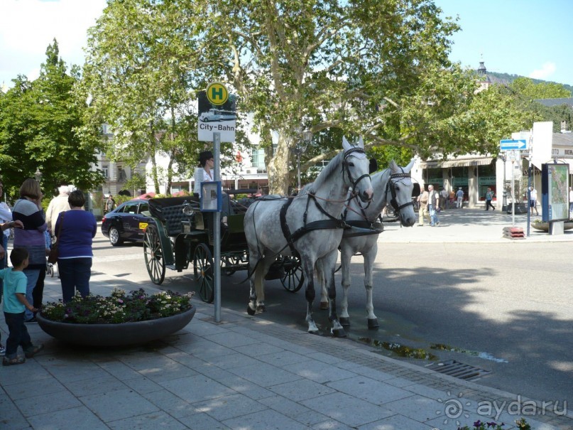 Улицы города.