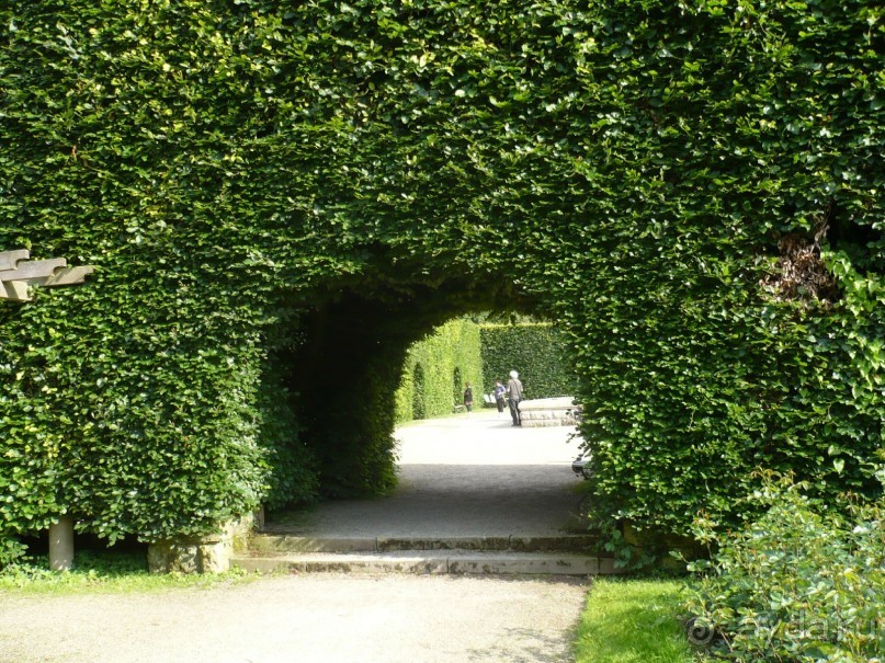 Парк очень красив.