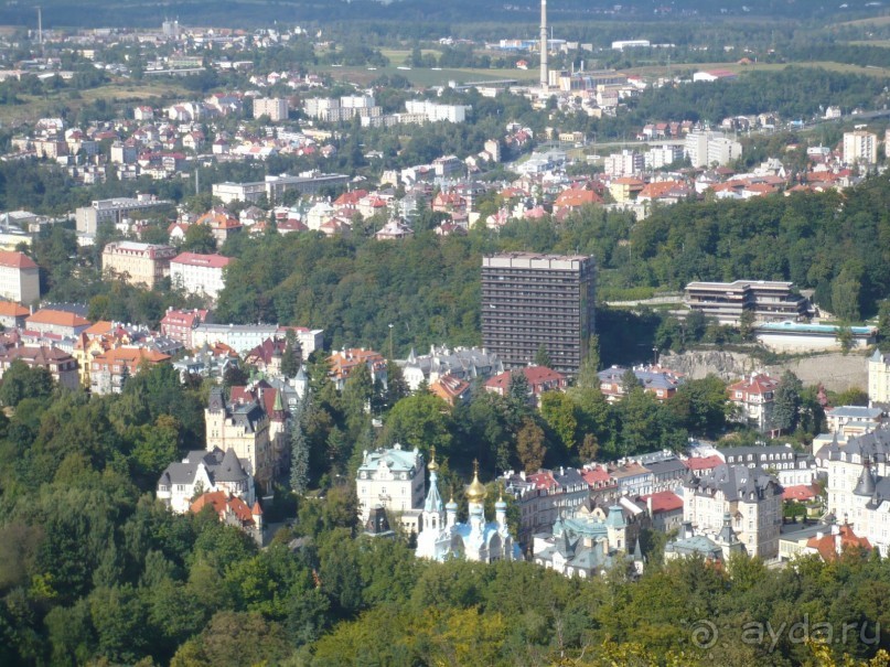 Вид на город с Дианы