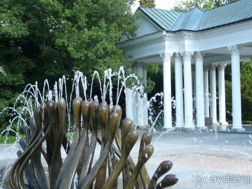 Марианские Лазни - город парк, город фонтанов.