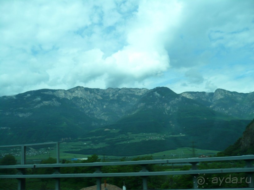 Мое путешествие из КВ в Италию.