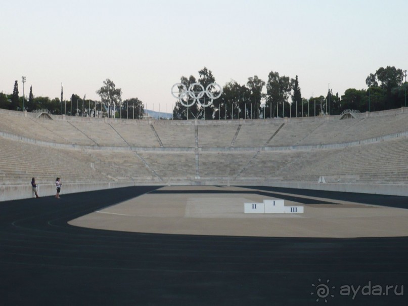 Олимпийский стадион 1896 года.