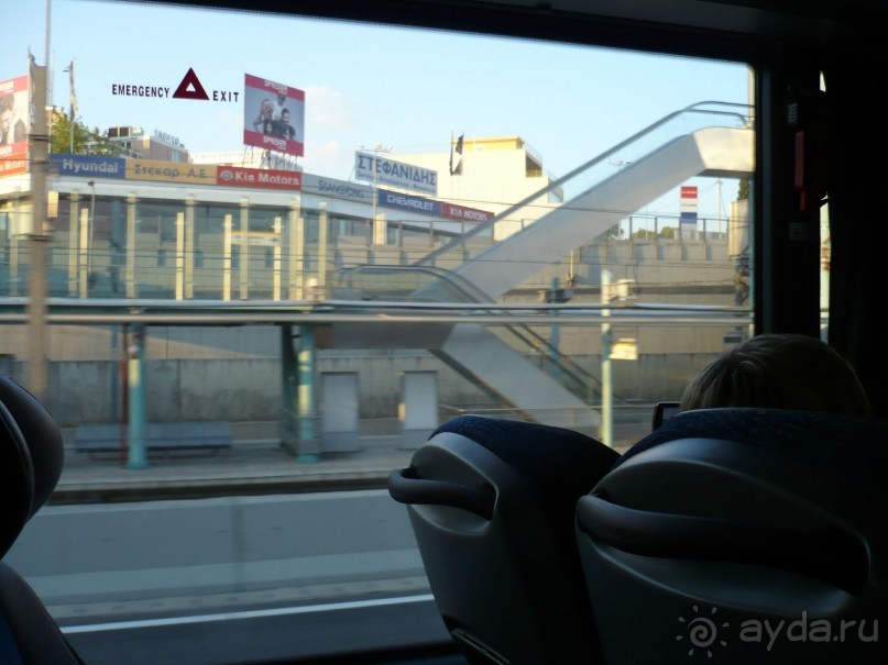 Едем по Олимпийской трассе.