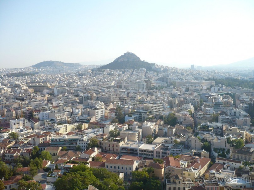 Панорама Афин из Акрополя