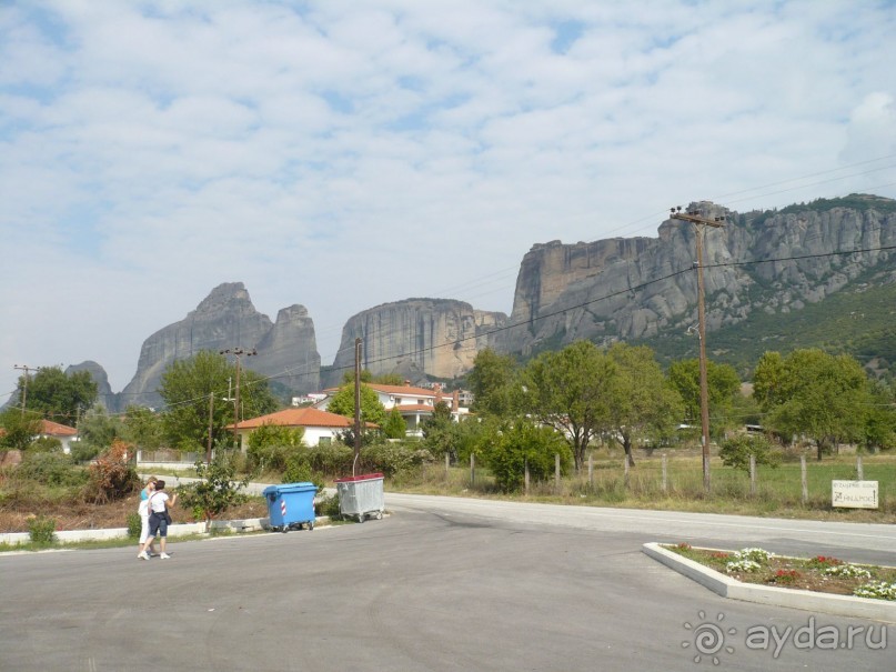 На подъезде к Метеорам