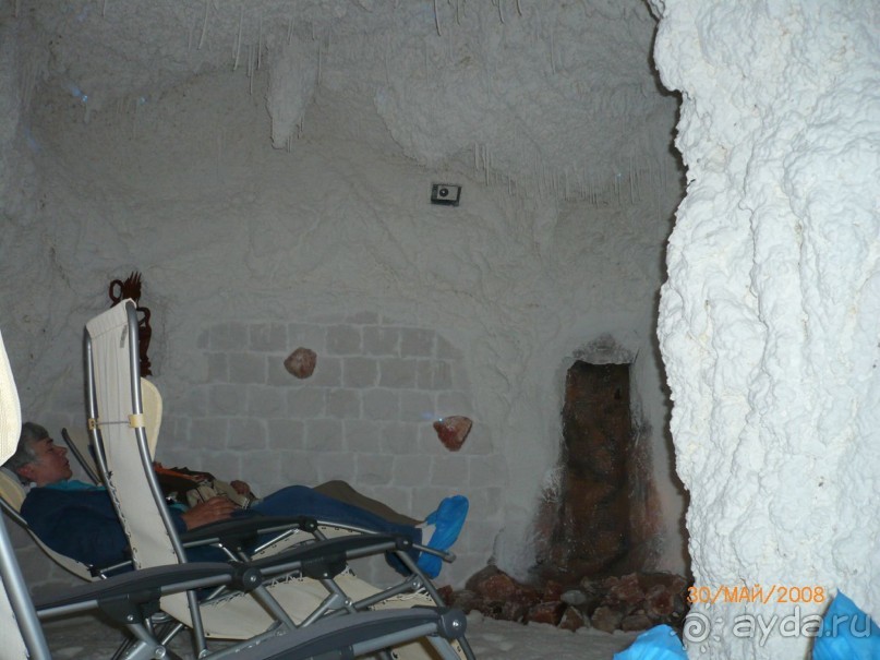 Соляная пещера в отеле Морава.