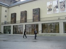 Большой фестивальный дворец, в котором проводится ежегодный Зальцбургские музыкальный фестиваль