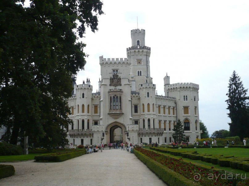 Замок Глубока-над-Влтавой