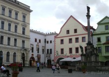 Центральная площадь ЧК. Это можно определить по наличию Чумного столба. Помните, я говорила немного о них в 1 части рассказа о Карловых Варах.