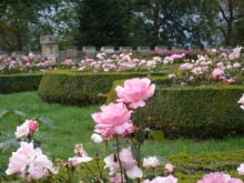 Английский парк вокруг замка