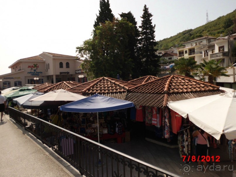 вещевой рынок в Ульцине